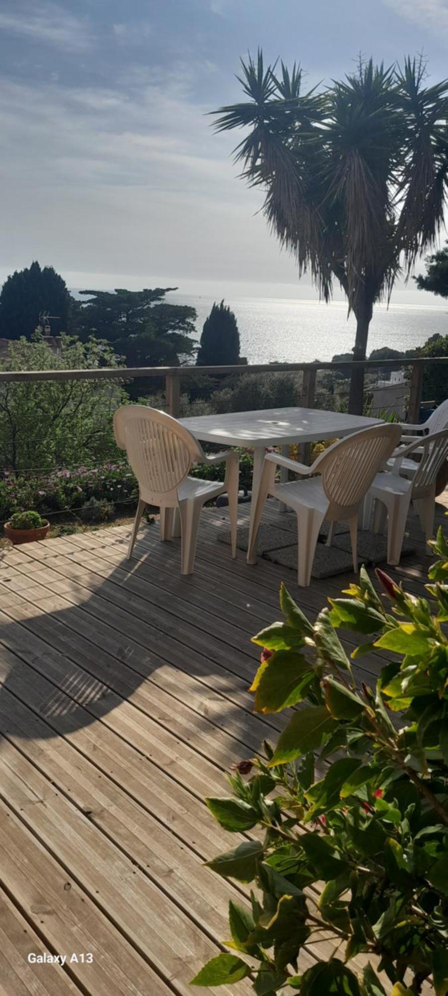F3 Rdc Villa Vue Mer 180 Face A La Pointe De Giens Carqueiranne Buitenkant foto